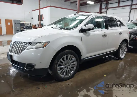2011 Lincoln Mkx z USA, uszkodzony, nr VIN 2LMDJ8JK6BBJ26362